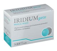 Iridium IRIDIUM GARZA OCULARE MEDICATA COTONE 20 PEZZI