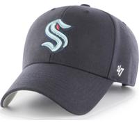 Irie Daily MVP Forty Seven ’47 Seattle Kraken Cap Curved Visor Baseballcap