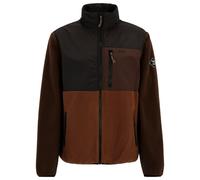 Iriedaily - Auf Deck Fleece Jacket - Giacca in pile XS marrone/nero