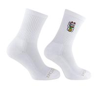 Iriedaily - Bye Bye Sock - Calze casual Unisex M | EU 39|42 bianco/grigio