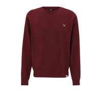 Iriedaily Felpa 'Mini Flag 2' bordeaux / bianco Uomo Iriedaily XXL