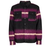 Iriedaily - Finnian L/S Shirt - Giacca in pile L nero/lilla