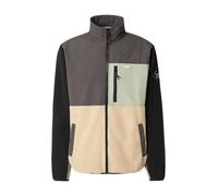 Iriedaily Giacca di pile 'Auf Deck' beige / grigio scuro / verde pastello / nero Uomo Iriedaily M