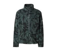 Iriedaily Giacca di pile 'Insaneia' verde scuro / nero Uomo Iriedaily XXL verde scuro / nero