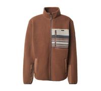 Iriedaily Giacca di pile 'Wonderer Track' beige / marrone / petrolio / borgogna Uomo - Abbigliamento - Abbigliamento in felpa - Felpe di pile Iriedaily L