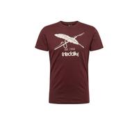 Iriedaily Maglietta 'Harpoon Flag' bordeaux / bianco Uomo Iriedaily XXL bordeaux / bianco