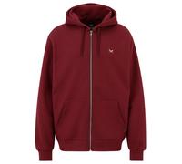 Iriedaily - Mini Flag 2 Zip Hood - Felpa XL rosso