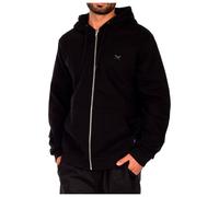 Iriedaily Giacca di felpa 'Mini Flag 2' blu chiaro / nero Uomo Iriedaily XXL blu chiaro / nero