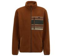 Iriedaily - Wonderer Track Jacket - Giacca in pile M marrone