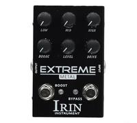 IRIN - Dispositivo per effetti chitarra con distorsione e equalizzatore regolabile a dieci segmenti per suono personalizzato (A)