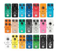 IRIN Effetto pedale in alluminio Vintage / Distorsione / Cambio di fase / Coro / Classico / Vibrato / Ritardo / Effetti di riduzione del rumore RS-06