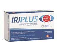 Chemist's Research Iriplus Easydrop - Gocce oculari lenitive per la secchezza, 15 monodose