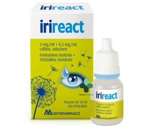 Irireact Collirio Decongestionante per le Allergie Flacone da 10ml