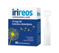 IRIREOS ANTISTAMINICO 10 mg/ml gocce orali, soluzione 10x1 ml Gocce or