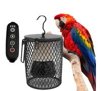 IRIRI Riscaldatore for Gabbie for pappagalli, polli e lucertole - Presa termostatica Senza Lampada con Lampadina in Ceramica for Piccoli Animali Domestici Attrezzatura for Il Riscaldamento Invernale