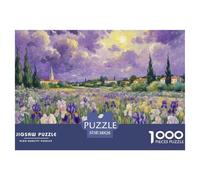 Iris 1000 Piece Jigsaw Puzzle For Adults Challenging Game Stress Relief Puzzle Cultivate The Spirit of Teamwork for Family Decorations 38x26cm/1000pcs