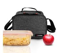 Iris Barcelona Borsa termica porta alimenti 8 L - Borsa pranzo + contenitore in vetro - Borsa termica portatile per lavoro e picnic - Mantiene freddo fino a 8 HS