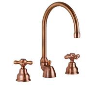 IRIS Batteria lavabo Scarico Automatico 1'1/4 gir.