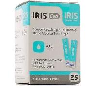 Iris Evo Strisce Per Misurazione Glicemia 25 Pezzi