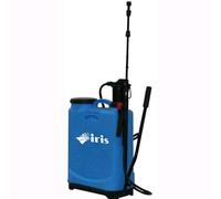 Iris Garden Pompa irroratrice manuale a spalla da 16 Lt plastica anticorrosione