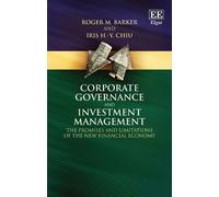 Iris H.-Y. Chiu Roger Corporate Governance and Investment M (Copertina rigida)