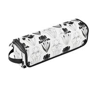 Iris Ink - Borsa da viaggio per strumenti per capelli caldi, per ferri da stiro, piastre, ferro arricciacapelli e accessori per la cura dei capelli, custodia organizer per donne, tappetino resistente