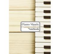 Iris Lorry Harrlez Piano Music Composition Notebook (Tascabile)