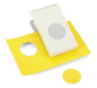 Iris Ohyama 54-31008 EK Success-Perforatrice a Cerchio, 2,5 cm, Metallo, Scallop Circle, 1.5", OSFA