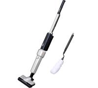 Iris Ohyama, Aspirapolvere cordless e aspirapolvere portatile 2 in 1, 170W, sensore di pulizia, con piumino e stander, Per pavimento, scala, mobili - Vacuum Cleaner IC-SLDCP5 - Argento/Nero