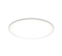 Iris Ohyama Ceiling Light Dim CL8D-5.0G CP Sottile plafoniera LED con Regolazione della Luce, modalità Sleep e Telecomando, 35 W, 4000 LM Illuminazione Regolabile, Lumen