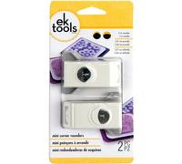 Iris Ohyama EK Tools, Set di Mini timbri Punch, Altro, Multicoloured, 3.9 x 10.89 x 19.78 cm, Metallo, Round, .5" & 1"