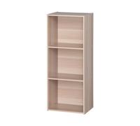 Iris Ohyama, Mobile contenitore/Scaffale portaoggetti/Mobili per ufficio/Organizzatore per ufficio/Mobili con ripiano, Modulare,Design, Ufficio, Casa - Office Basic Rack - CX-3FN - Marrone chiaro