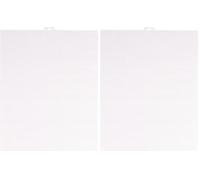 Iris Ohyama Vaessen Tela di Plastica, 10 Count, Fogli di Rete Flessibile per Progetti Creativi, Ricamo e Punto Croce, 2 Pezzi, Trasparente, 26x32cm or 10.2x12.5 (Confezione da 2)
