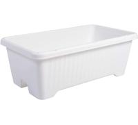 Iris Ohyama, Vaso per piante, fioriera d'aria con sistema di drenaggio dell'acqua per il giardinaggio - Air Vegetable Planter730, Bianca