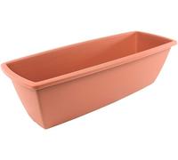 Iris Ohyama, Vaso per Piante, fioriera Rettangolare con Sistema di drenaggio/conservazione dell'Acqua per Il Giardinaggio - Rectangle Plant Pot650, Marrone