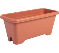 Iris Ohyama, Vaso per piante, fioriera sospesa con sistema di drenaggio dell'acqua per il giardinaggio - Air Planter600, Marrone