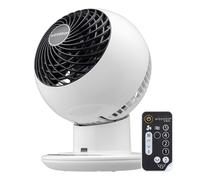 Iris Ohyama Woozoo, 30m², Ventilatore da Tavolo, Ufficio Fan, Bianco, Telecomando, Silenzioso, Oscillazione, Per Camera, Soggiorno, Cucina, Circolatore d'Aria, Raffreddamento, Potente, PCF-SC15T