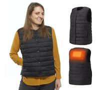Iris Ohyama Woozoo, Gilet/Giacca Riscaldata, L, Uomo, 4 Livelli di Riscaldamento da 38 a 53° C, Leggero e Sottile per Attività All'Aperto di Grande Comfort