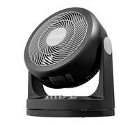 Iris Ohyama Woozoo, Ventilatore da Tavolo, Ventilatore da Scrivania, Silenzioso, Portatile, Per Camera Da Letto, Soggiorno, Raffreddamento, Potente, Alta Potenza/Oscillante, Nero