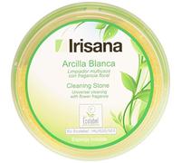 Irisana - Argilla Bianca - 400 g - con 1 Spugna - Pulisce, Lucida, Sgrassa e Rimuovi Calcare - Gomma Magica per Tutti i Tipi di Superfici