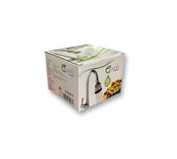 Irisana - Rubinetto ecologico IR33 - Per diametri da 22 a 24 mm - Con 2 flussi - Risparmia fino al 65% di acqua - Ideale come depuratore per bere, cucinare e pulire