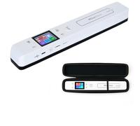 IRIScan Book scanner portatile Batteria senza fili - v7: Scanner documenti a4+Custodia rigida per scanner portatili iScan, Houkiper, Aibecy, Aoleca, AOZBZ, MUNBYN