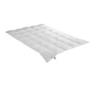 Irisette Nora Medium Mono, per Tutte Le Stagioni, Cotone, 100% Piumino, con Custodia, 135 x 200 cm, Bianco