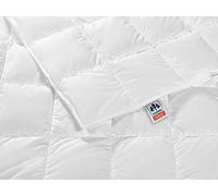 Irisette Nora Medium Mono, per Tutte Le Stagioni, Cotone, 100% Piumino, con Custodia, 135 x 200 cm, Bianco