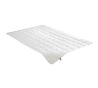 Irisette - Trapunta per Letto Matrimoniale, 60% Seta Selvatica, 40% Cotone, con Custodia, 155 x 220 cm, Colore: Bianco