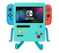 IRISFLY Supporto per Nintendo Switch Accessori, Dock Portatile USB Playstand per Nintendo Switch OLED Cute Case Decor (blu)