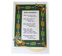 Irish Blessing Cotton Teal Towel Set Of 2