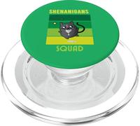 Irish Cozy Mystery Shenanigans Squad Gatto di San Patrizio PopSockets PopGrip per MagSafe