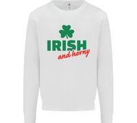 Irish E Horny Felpa Uomo St. Patrick's Day
