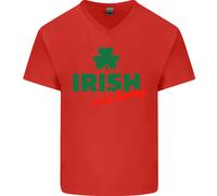 Irish E Horny Maglietta In Cotone A V Per Uomo Del Giorno Di San Patrizio